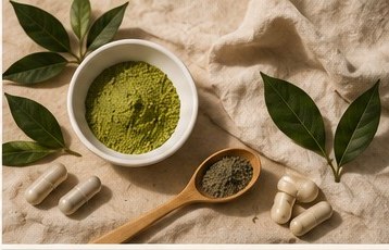 Powder and capsules